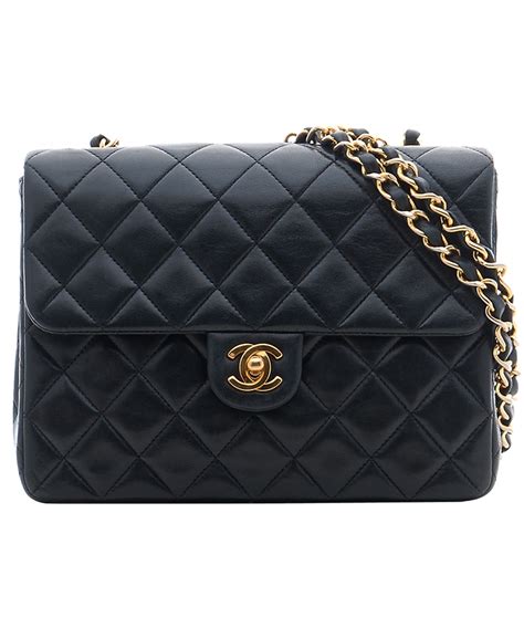 black quilted leather chanel bag|black chanel leather shoulder bag.